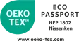ECO PASSPORT by OEKO-TEX, certificate NEP1802
